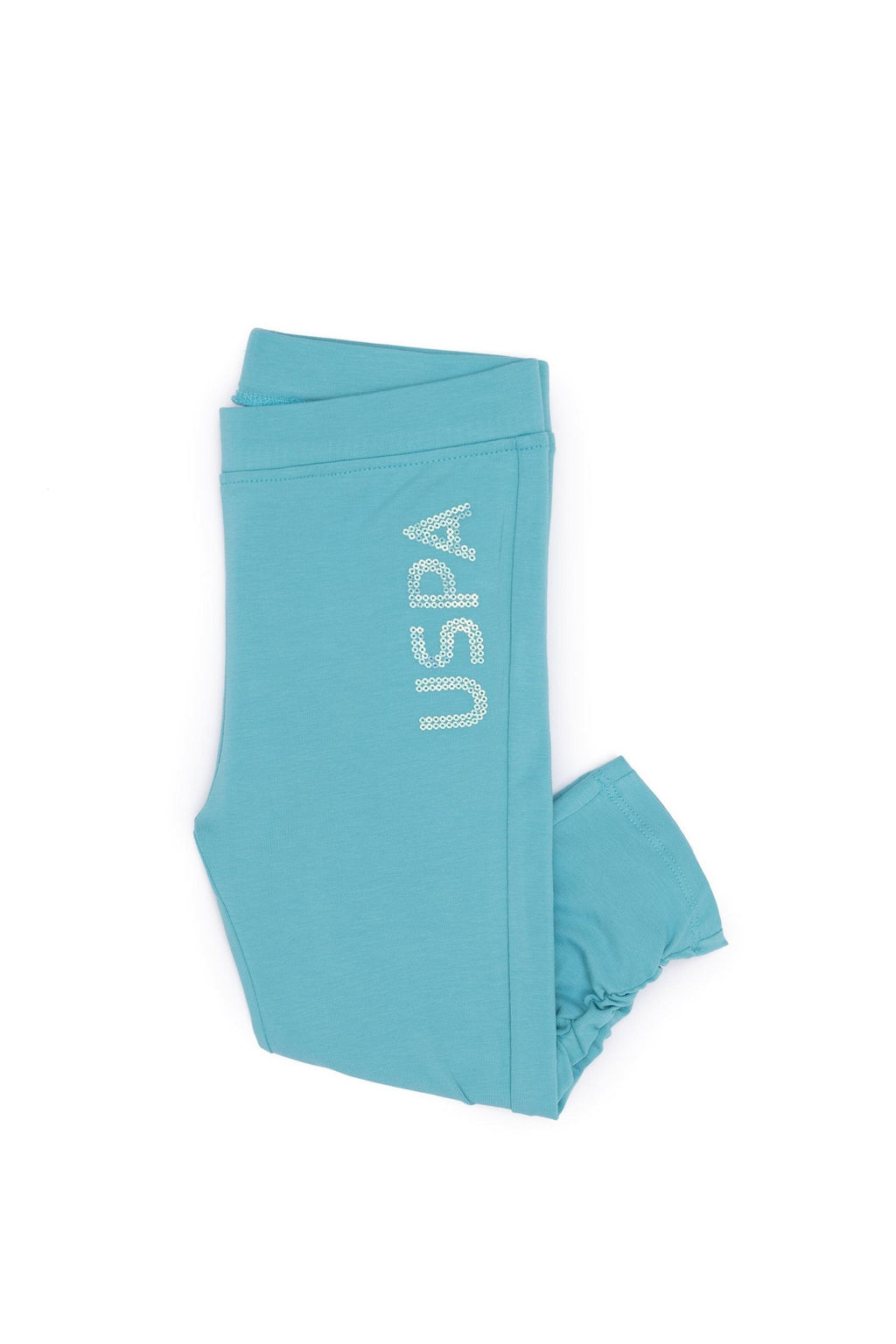 Мятные спортивные штаны для девочки - U.s. polo assn фото 5