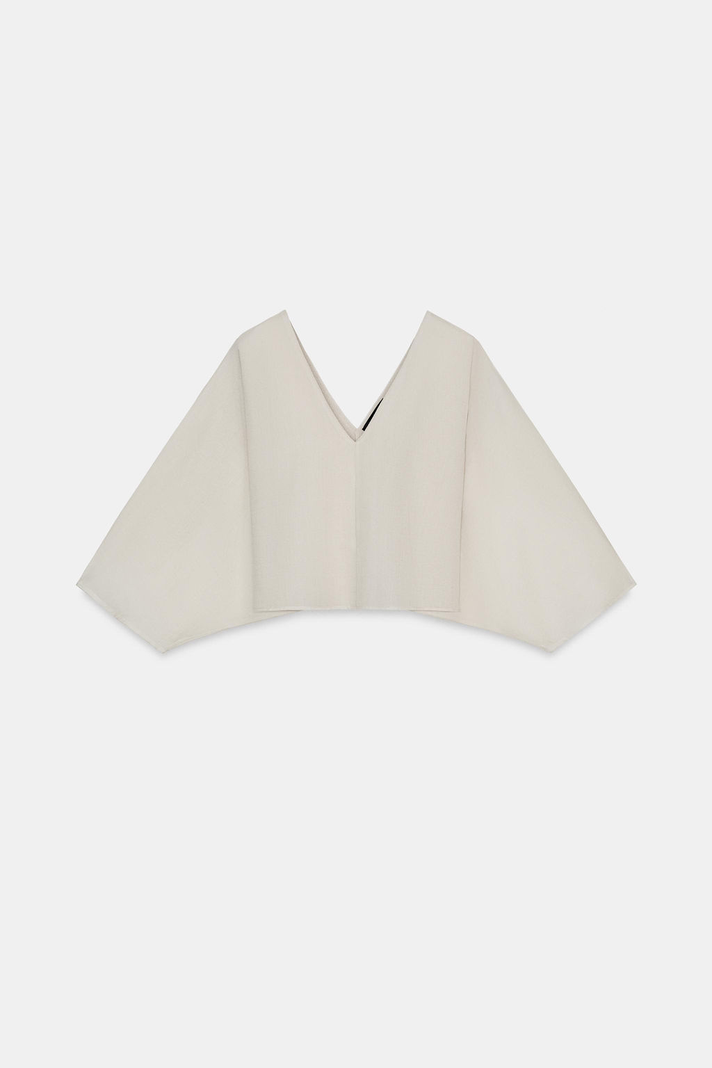 BLUSA COMBINADA PUNTO / Crudo - Zara фото 4