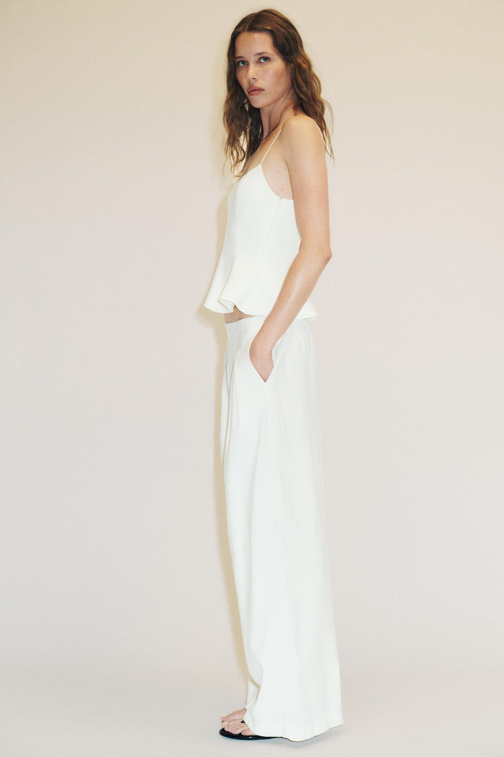STRETCH PEPLUM TOP - Zara фото 4