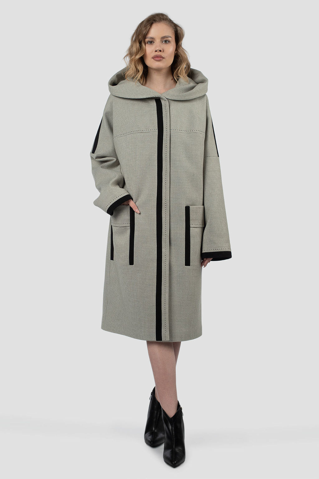 01-12227 Пальто женское демисезонное