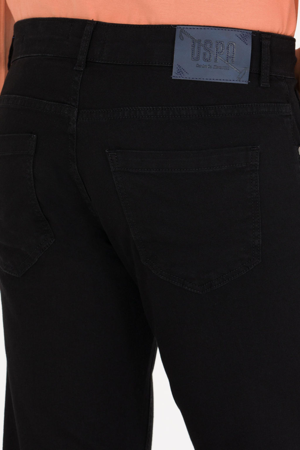 U. S. Polo Assn / Мужские черные джинсовые брюки - U.s. polo assn фото 7
