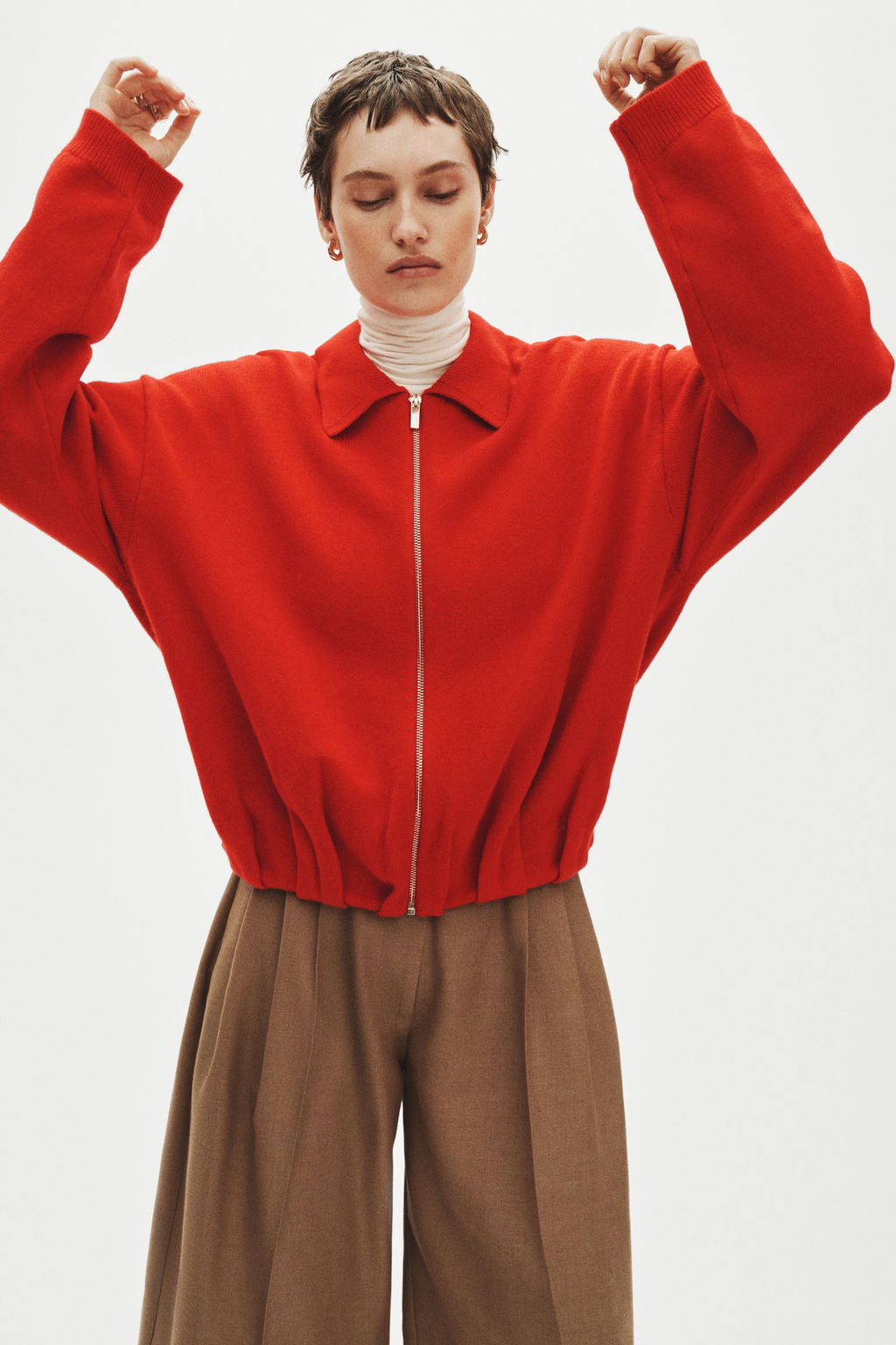 C?rdigan oversize con cremallera - H&m фото 4