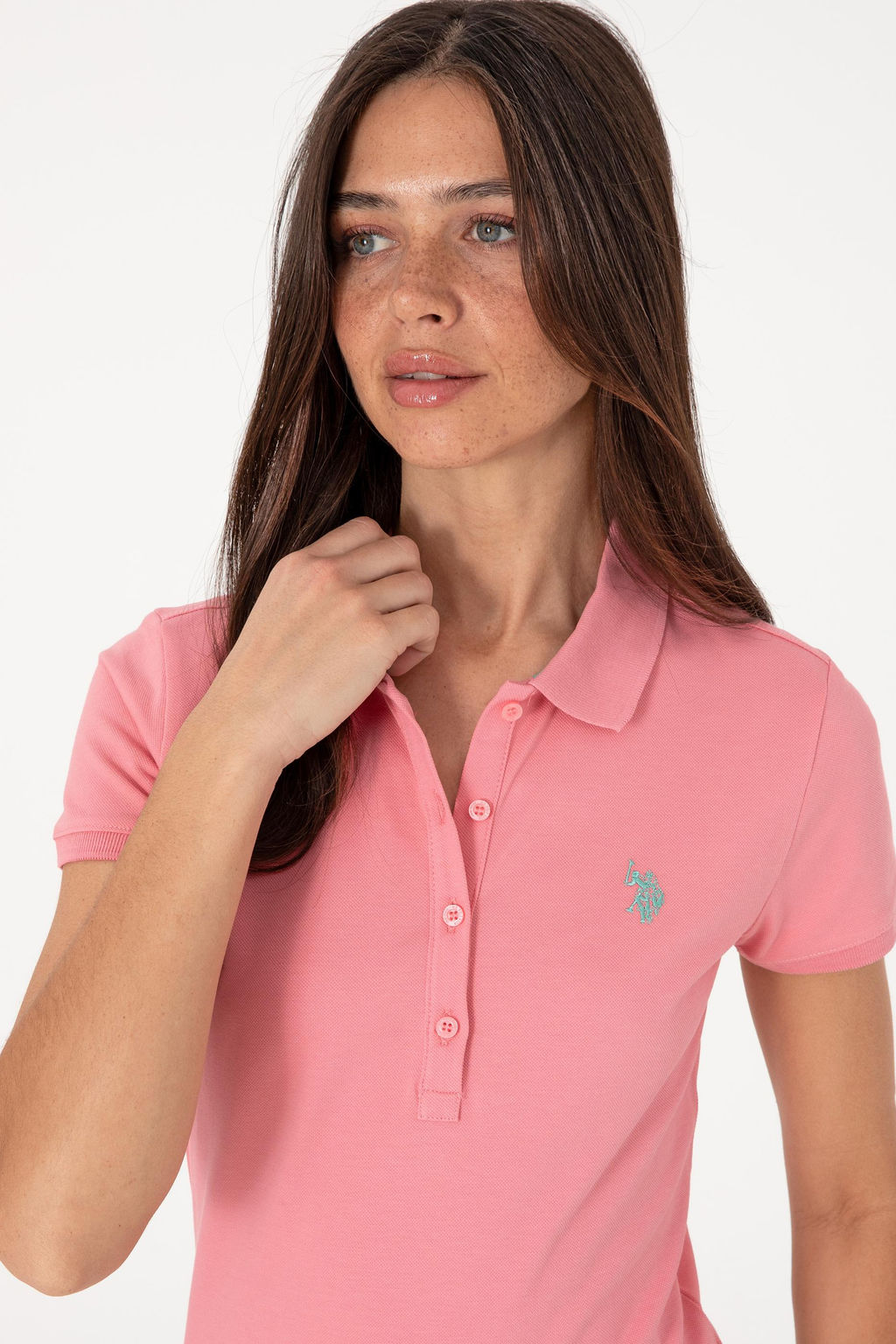 Kad_n Pembe Basic Ti__rt - U.s. polo assn фото 2