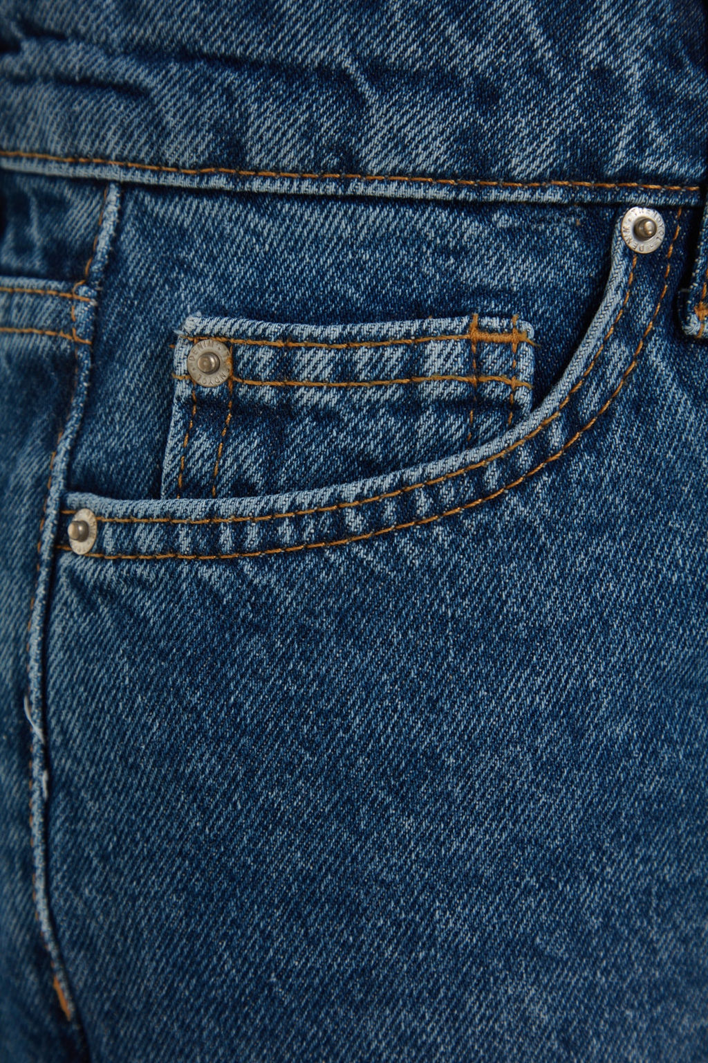 TRENDYOLMILLA Koyu Mavi Yuksek Bel Denim Sort TWOSS23SR00199  фото 31