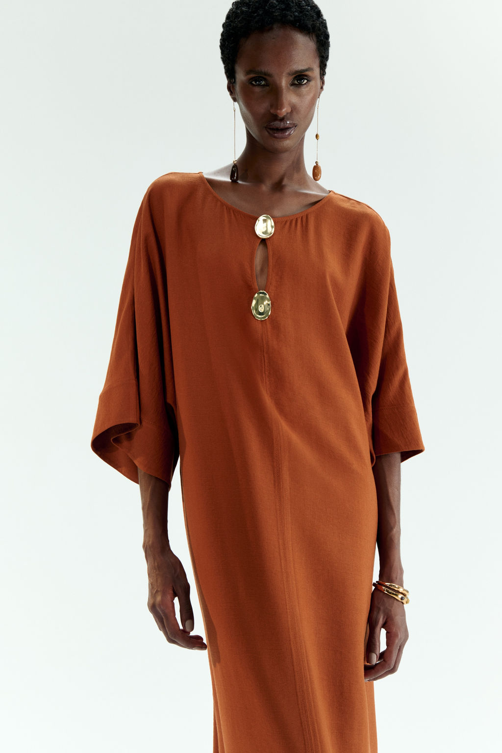 Maxivestido caft?n - H&m фото 3