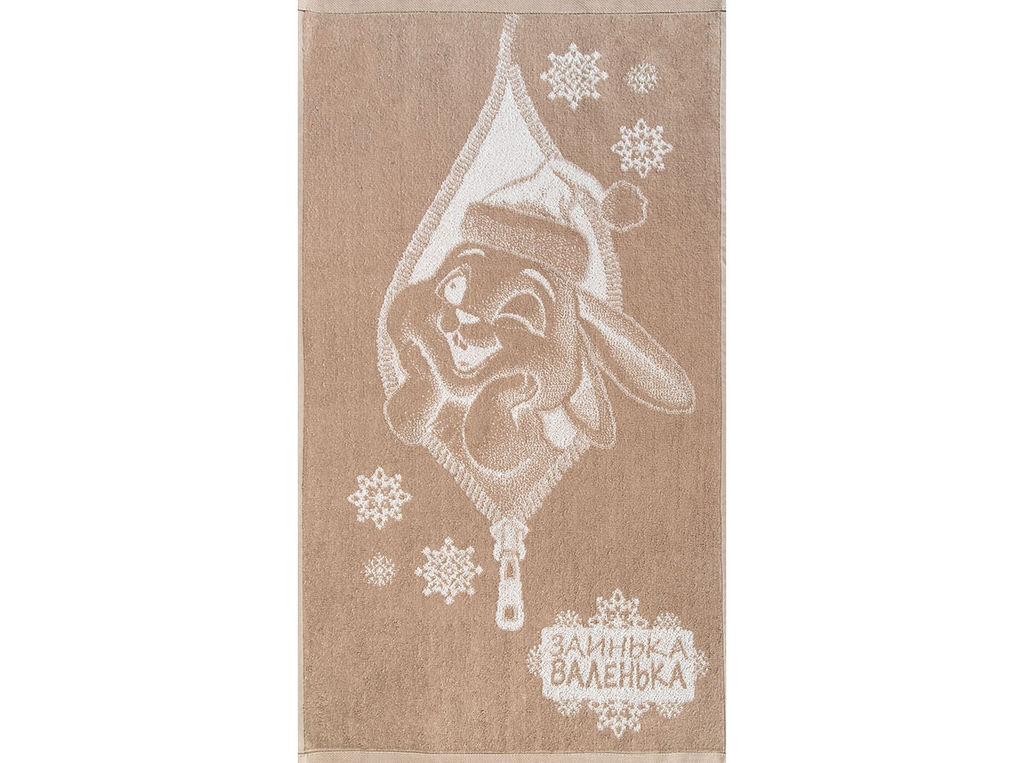 Полотенце махровое 6с103.512ж2 Заинька (лен3) 50х90см