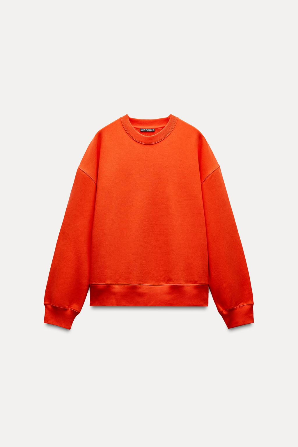 SOFT HEAVY COTTON SWEATSHIRT - Zara фото 23