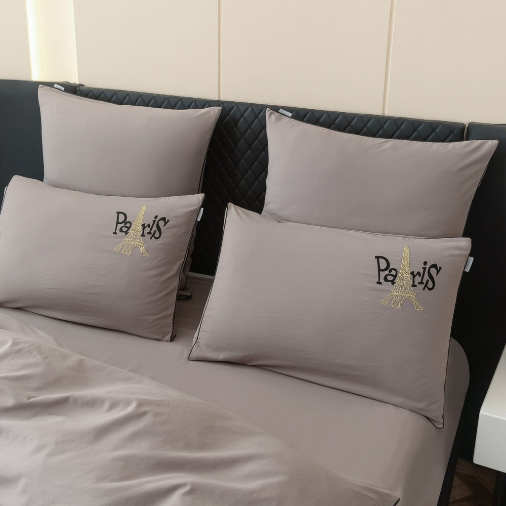 Комплект постельного белья Mood of Paris на резинке MPR008 160*200*35 2 спальный 4 Наволочки - Ситрейд фото 5