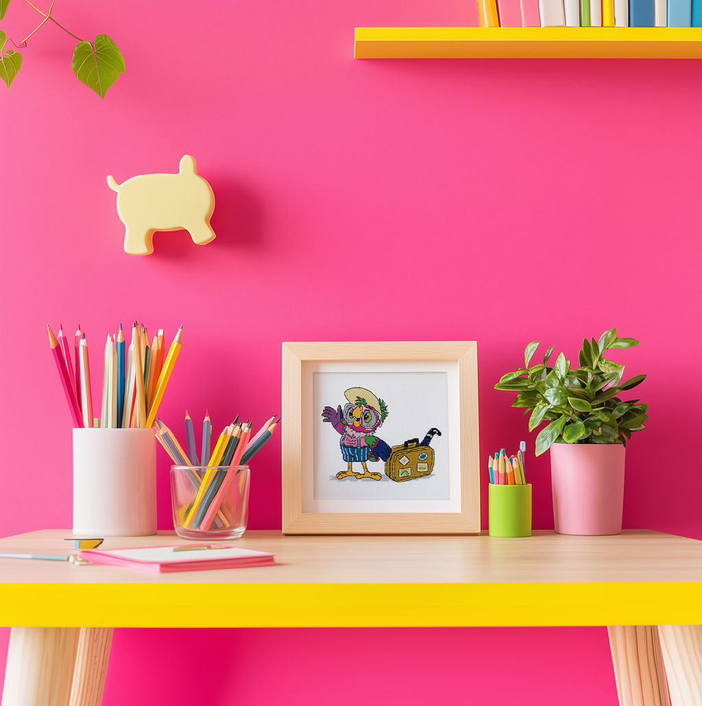 Klart набор для вышивания Союзмультфильм CMF-8-564 На Таити 13.5 х 15.5 см