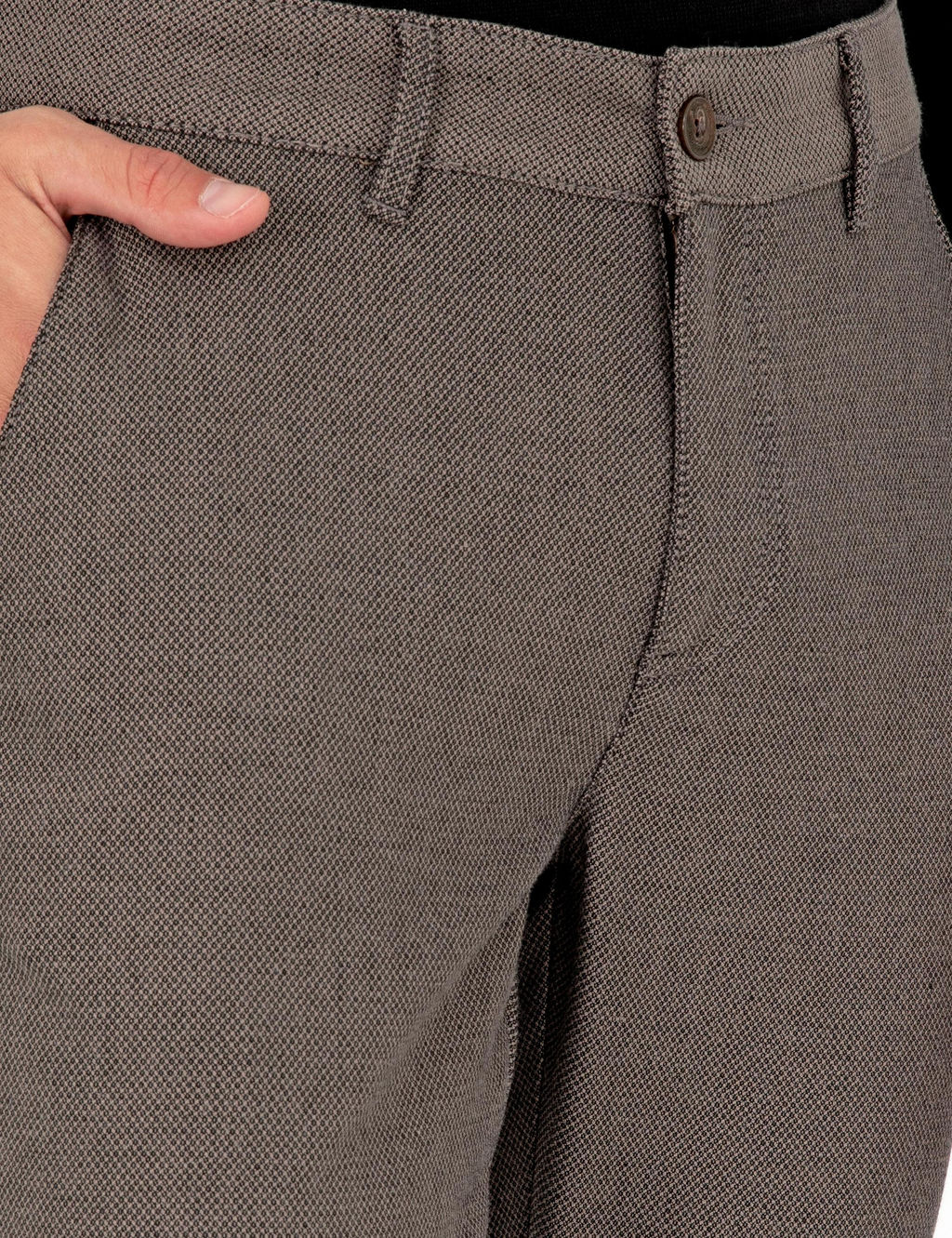 Kahverengi Slim Fit Kanvas Pantolon - Pierre cardin фото 5