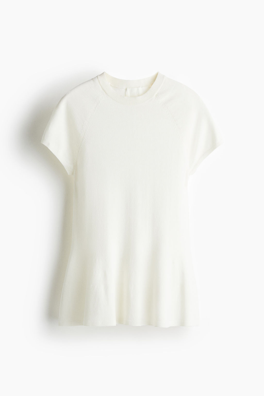 Top en punto fino con peplum - H&m фото 3