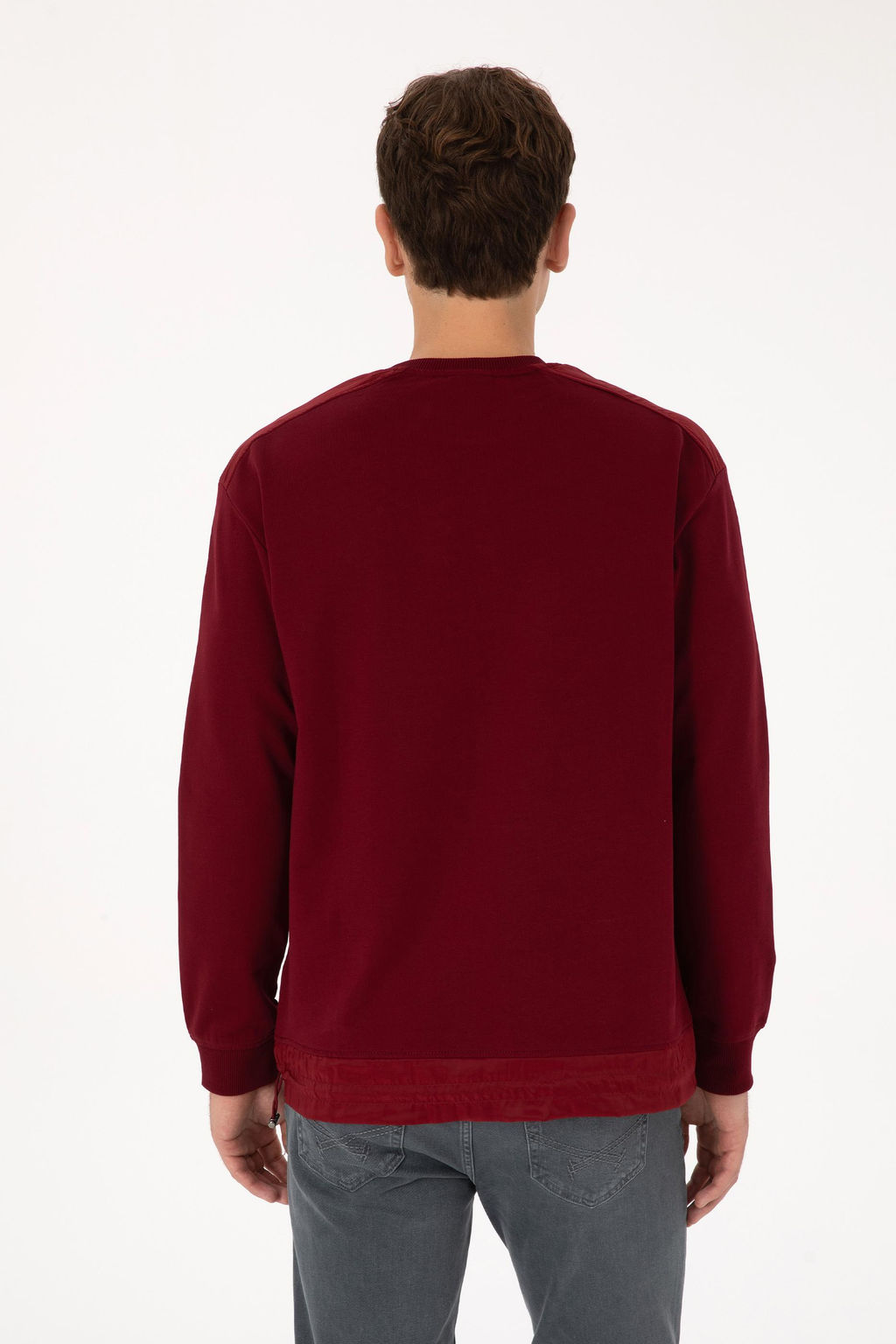 Erkek Bordo Sweatshirt - U.s. polo assn фото 5