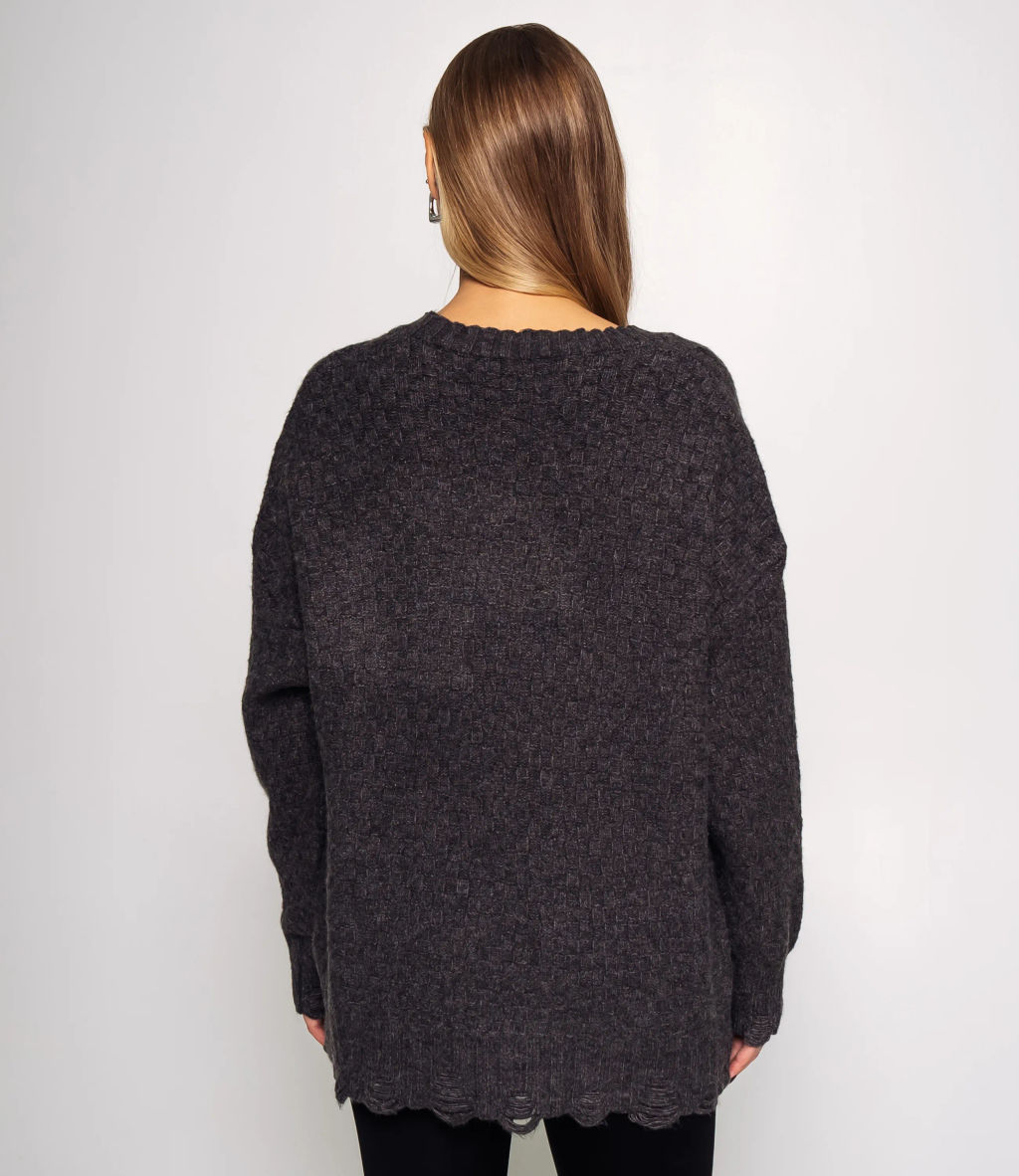 Джемпер #КТ6138 (1), графит - Dommod фото 3