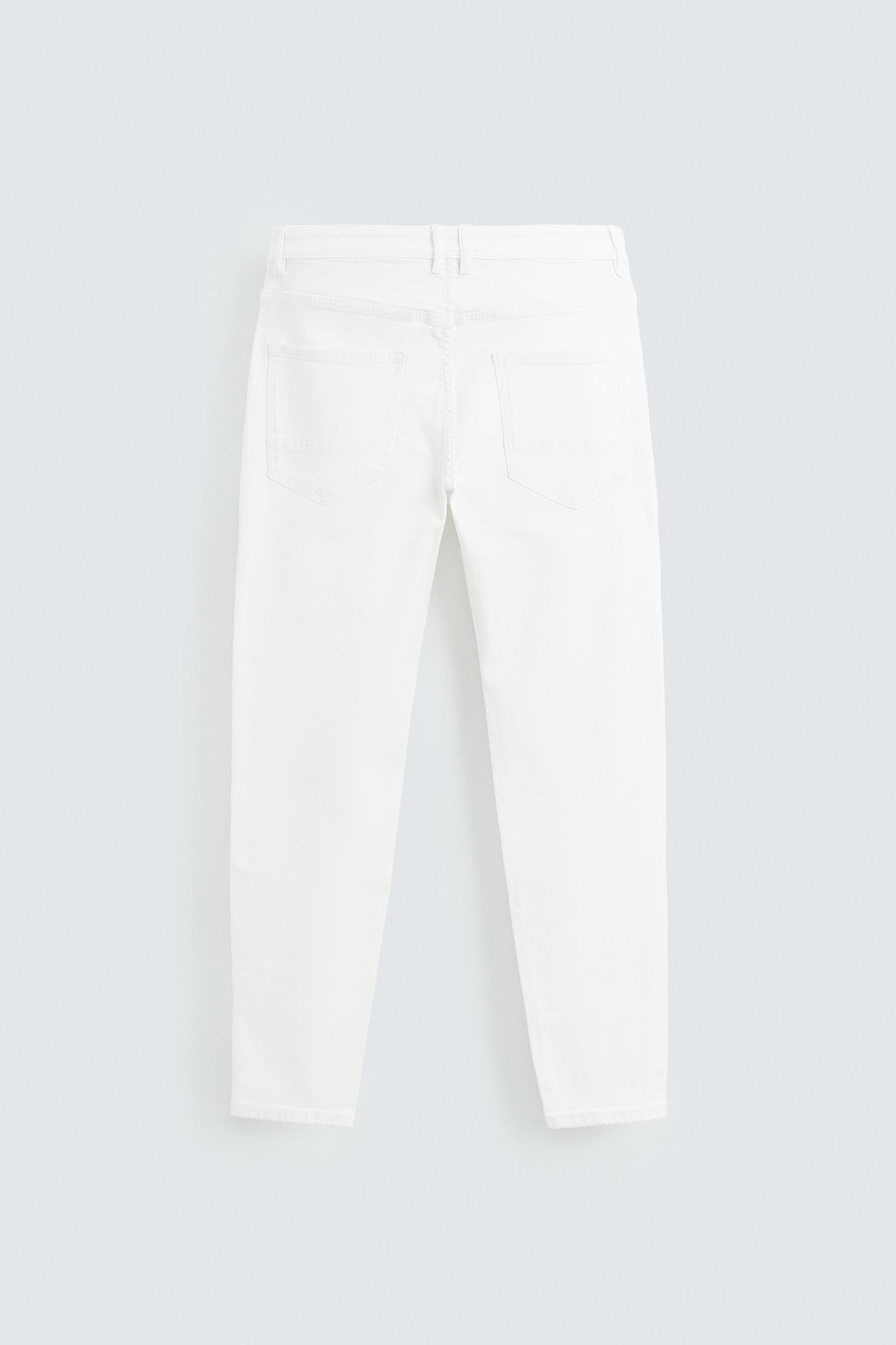JEANS SKINNY FIT CROPPED / Blanco roto - Zara фото 8
