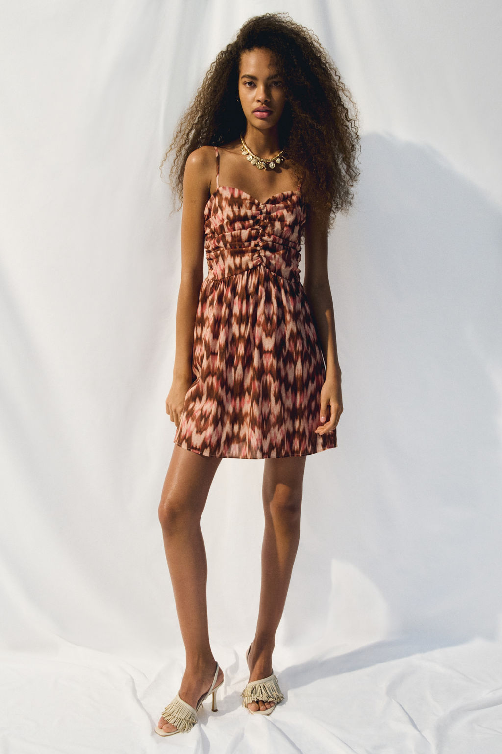 Vestido de tirantes con dise?o estampado - H&m фото 6