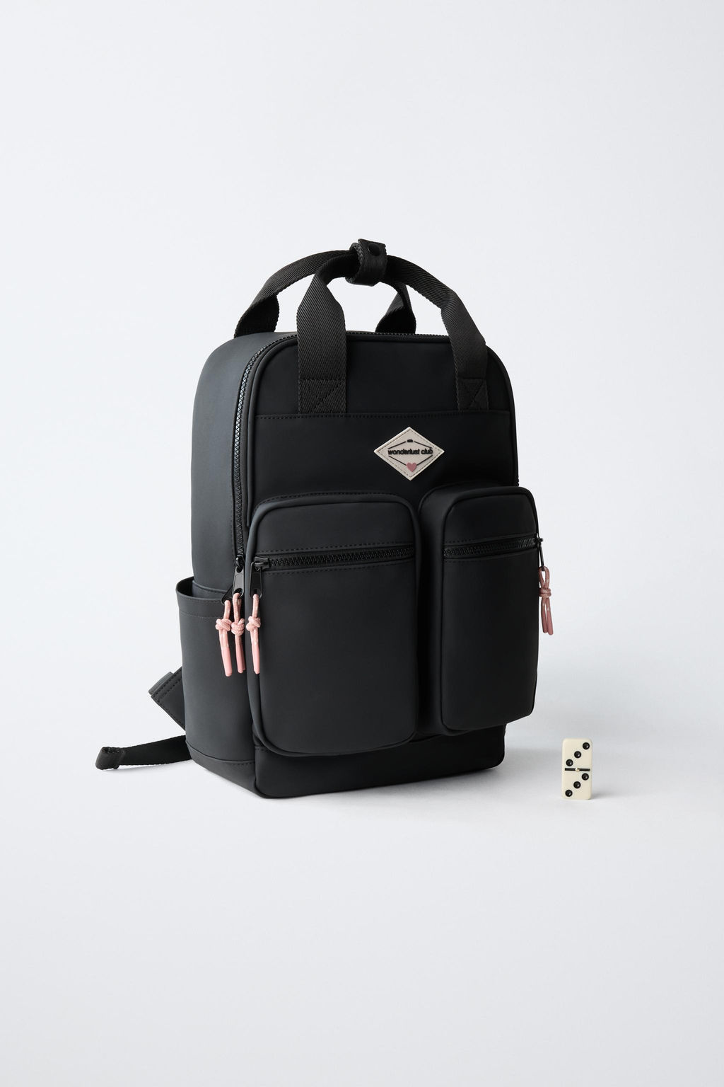 MOCHILA MULTIBOLSILLOS / Negro - Zara фото 6