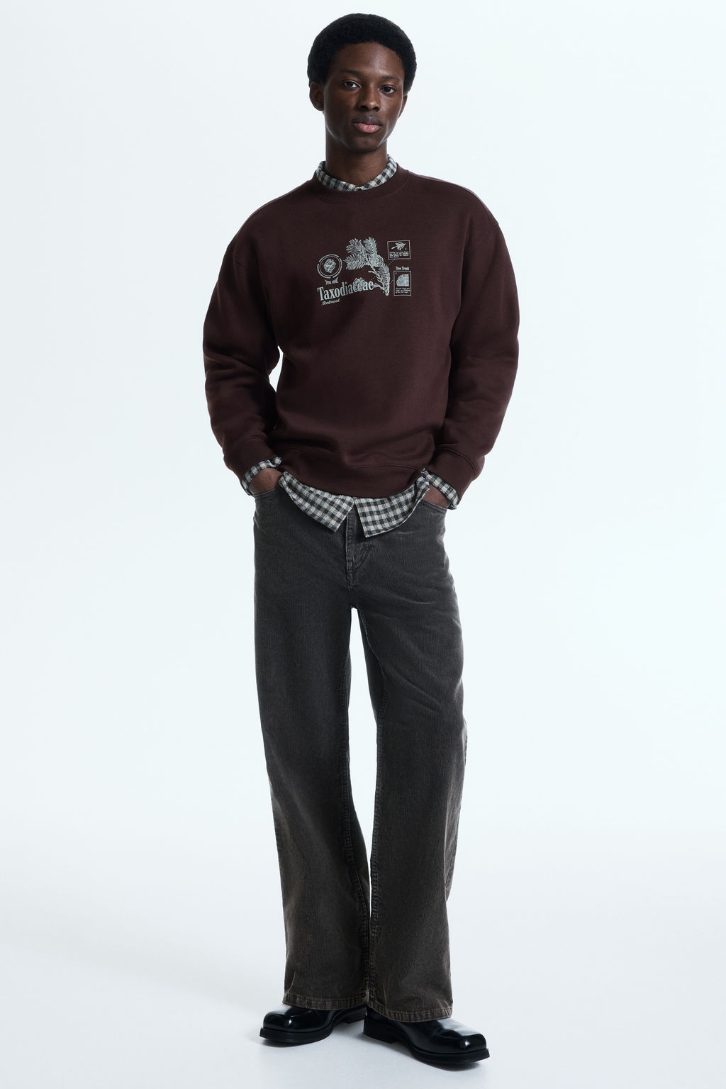 Sudadera con estampado Loose Fit - H&m фото 3