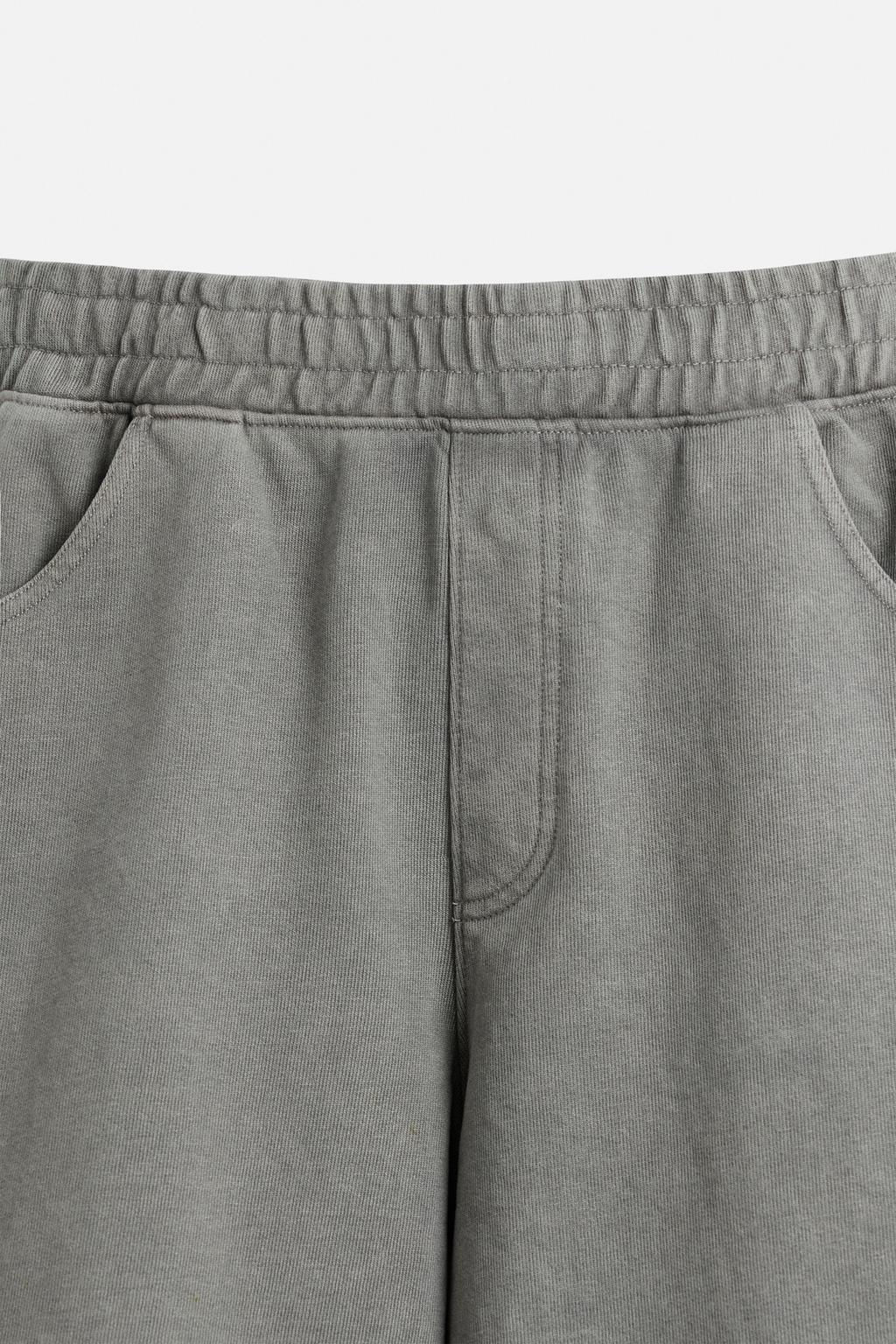 BAGGY FIT JOGGER BERMUDA SHORTS - Zara фото 19