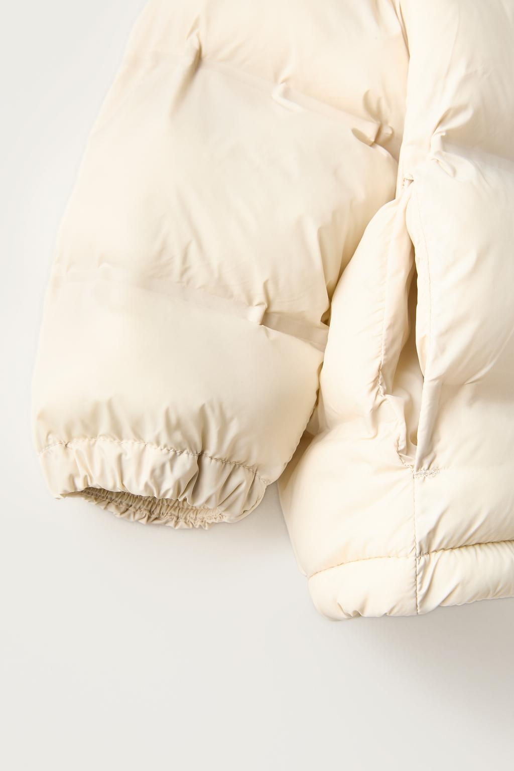 WATER-REPELLENT HOODED PUFFER JACKET - Zara фото 4