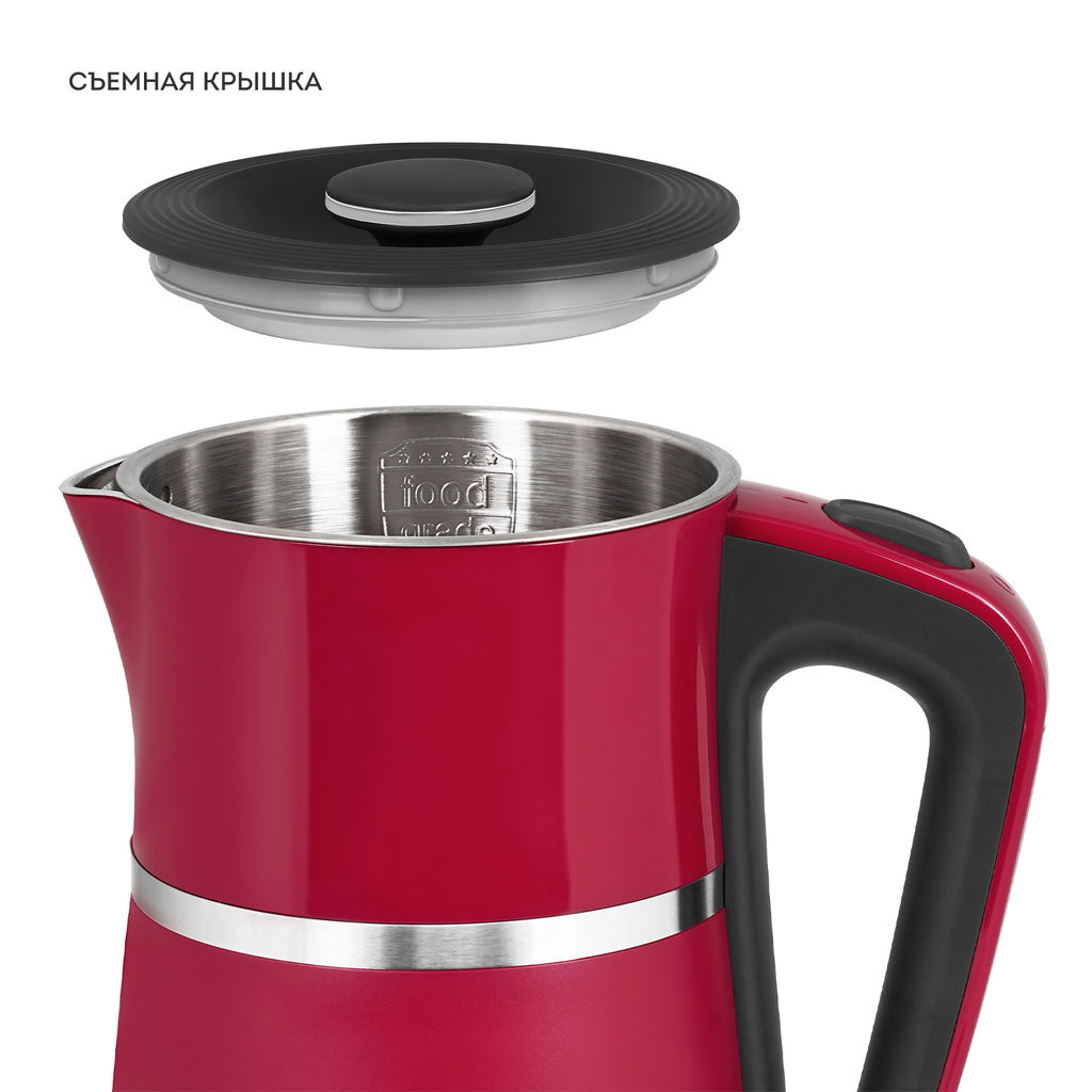 Чайник электрический GALAXY LINE GL0339/красный  фото 4