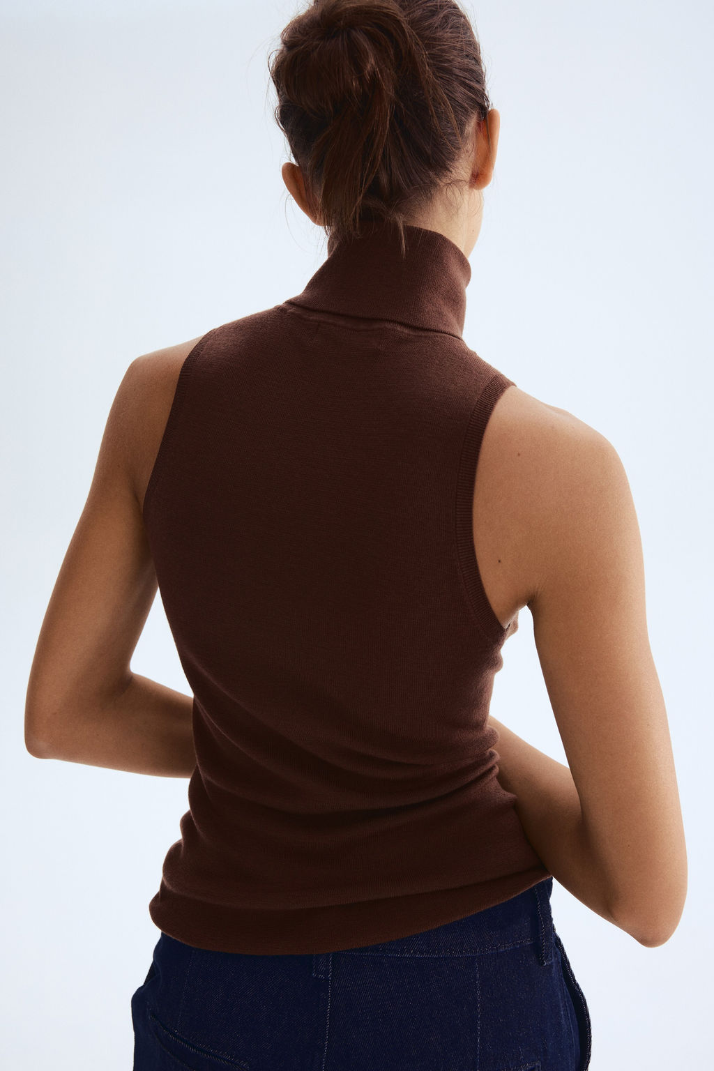 Top de lana con cuello alto - H&m фото 6