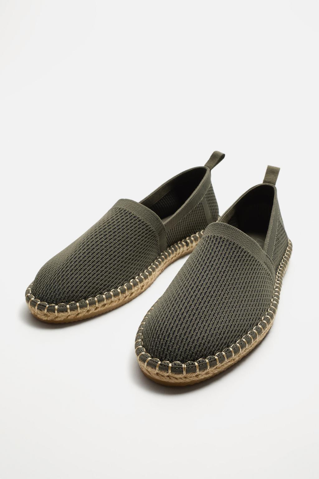 KNITTED FABRIC ESPADRILLES - Zara фото 4