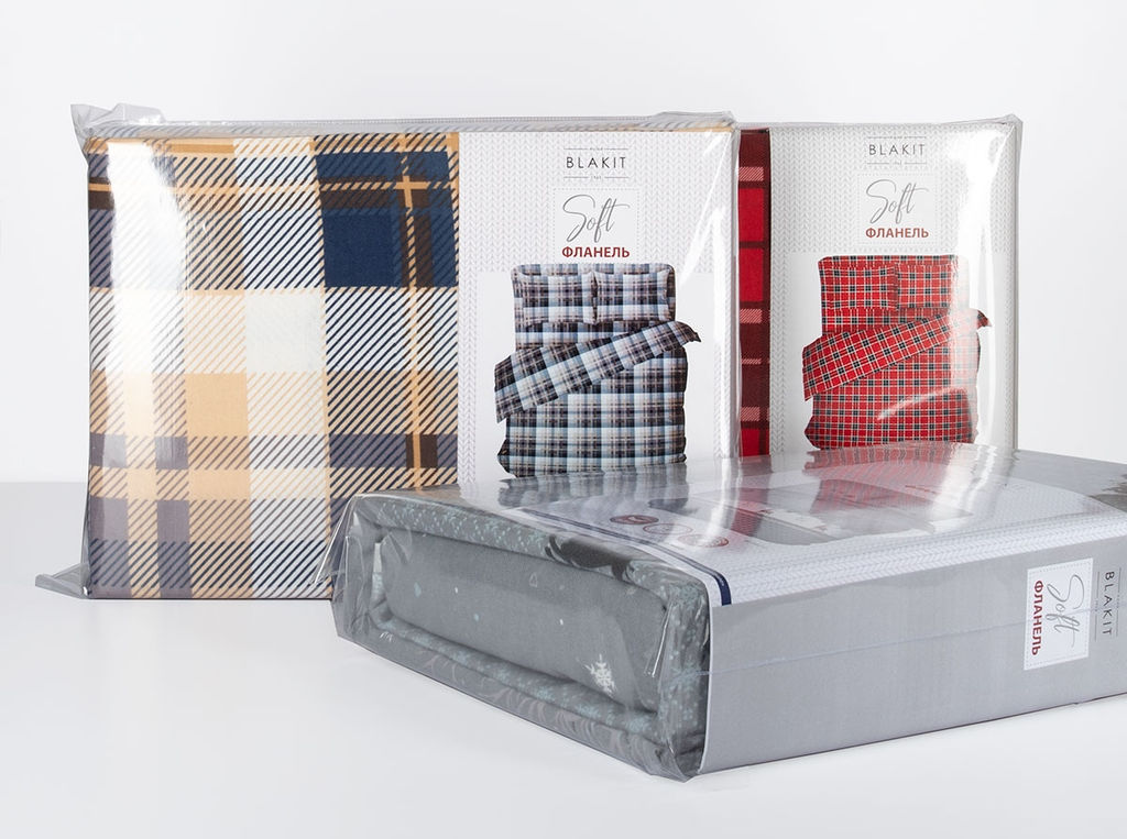 4531-БЧ 2 спальный комплект фланель Меланж рис. 553503 - Текс-дизайн фото 5