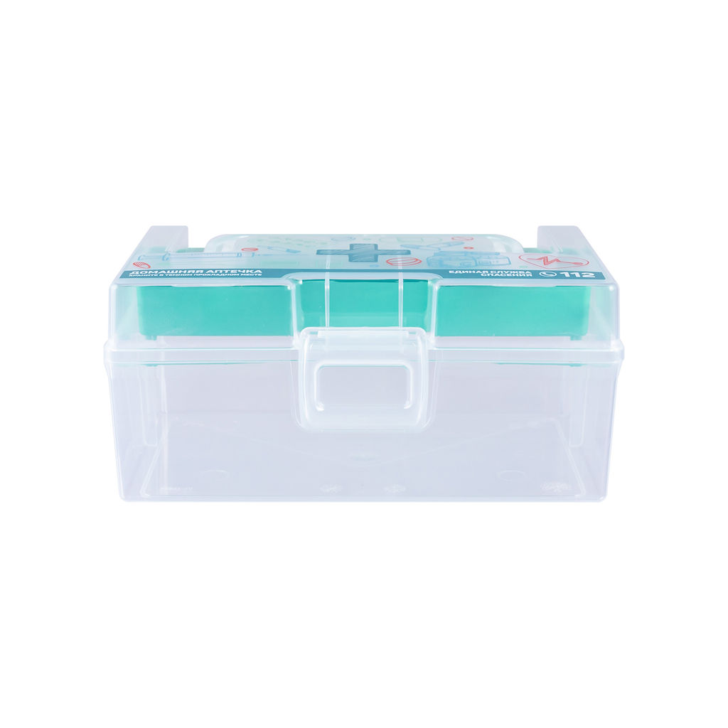 Контейнер для аптечки с вкладышем "Аптечка дорожная" 170*108*78 0,8л арт. С30903, С30902