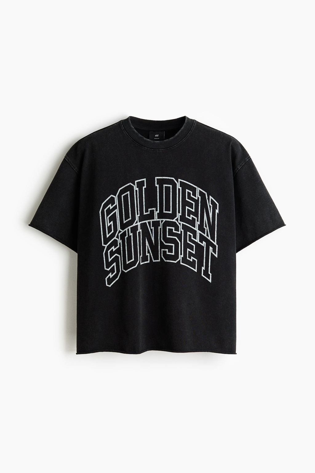 Camiseta boxy Oversized Fit - H&m фото 4