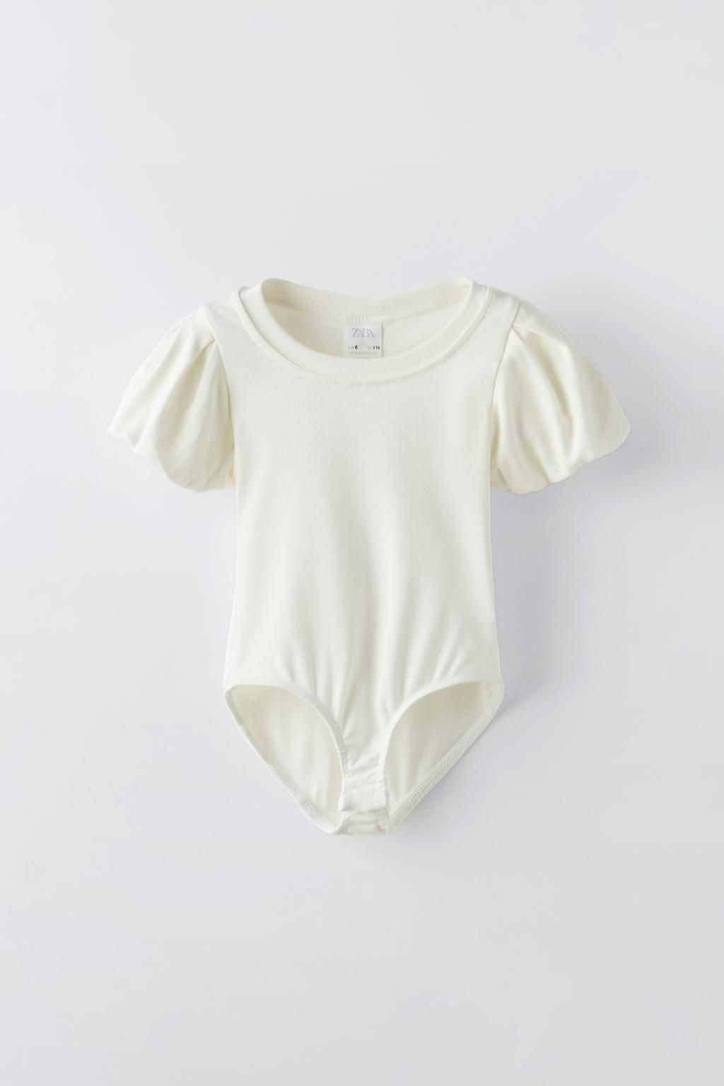 PUFF SLEEVE BODYSUIT - Zara фото 4