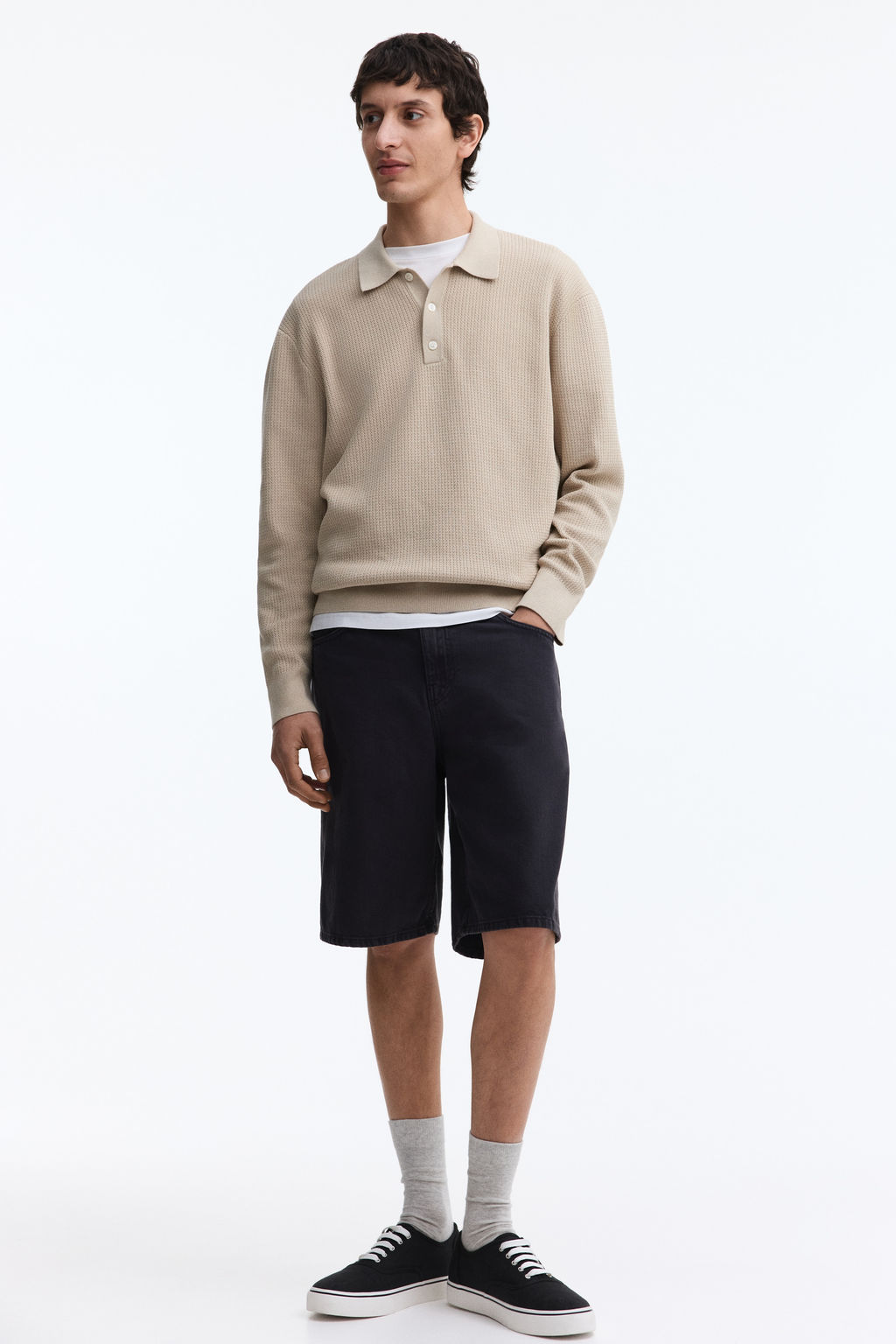 Bermudas vaqueras Relaxed - H&m фото 8