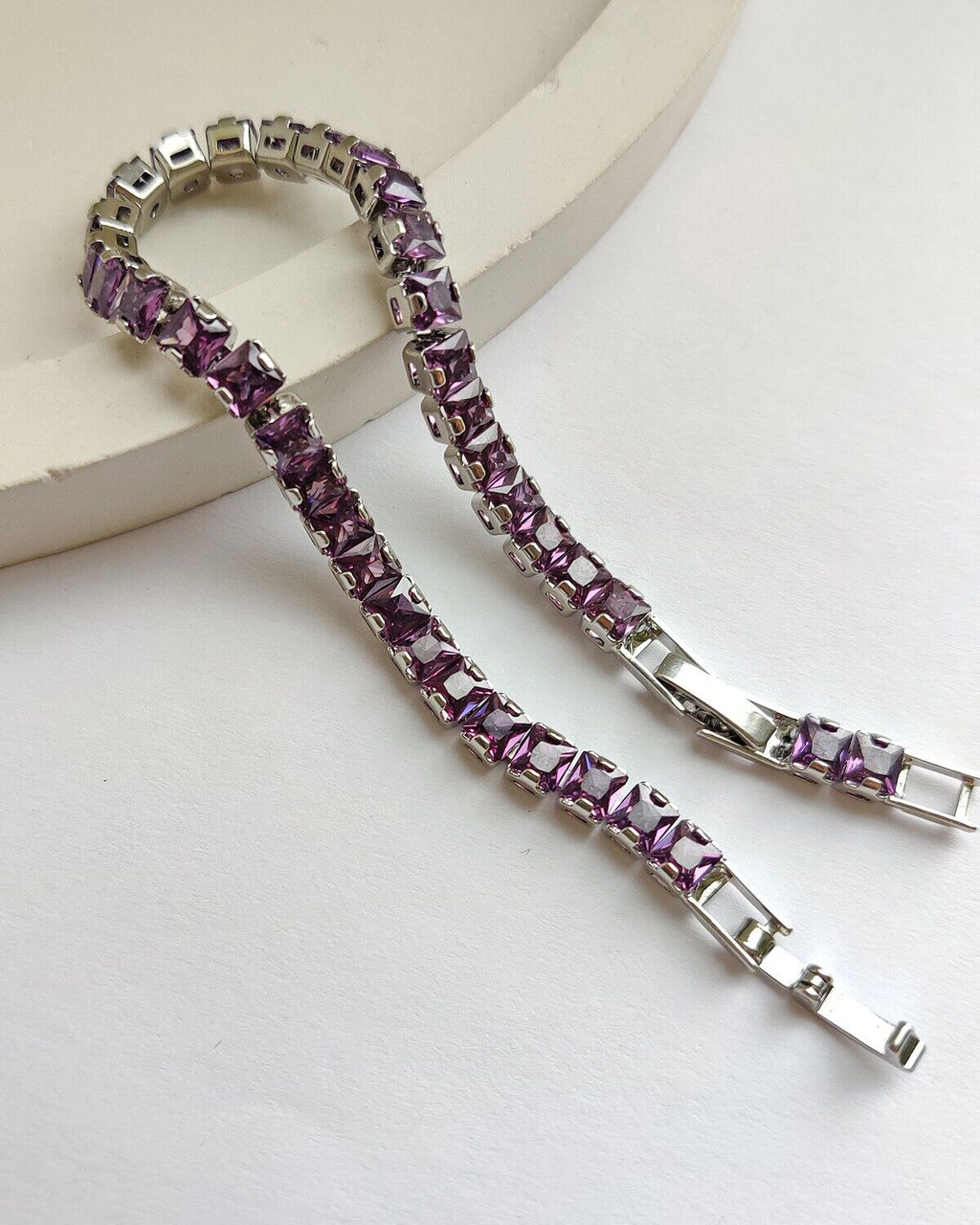 Браслет с цирконами