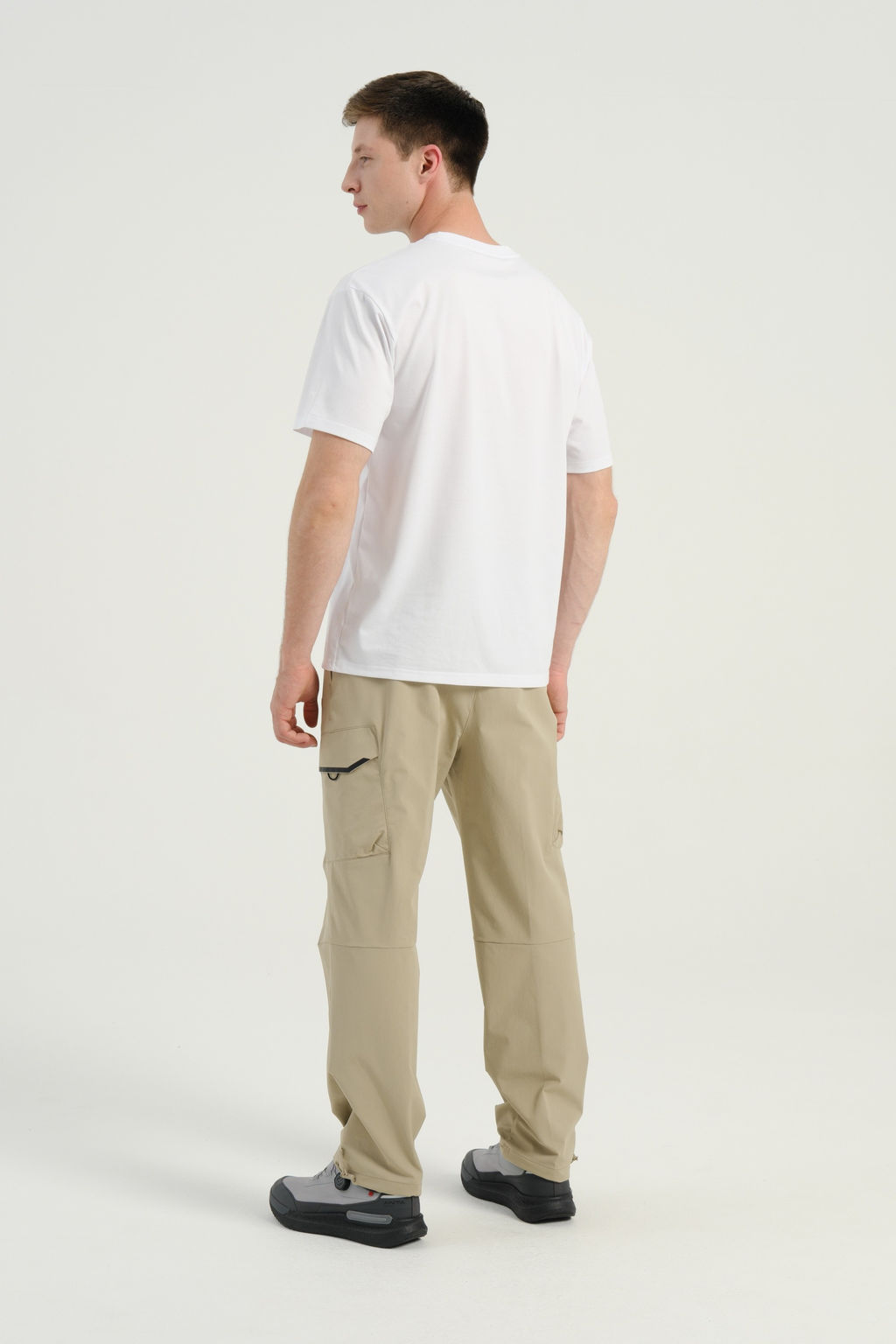 Брюки текстильные Бежевый - Anta фото 4