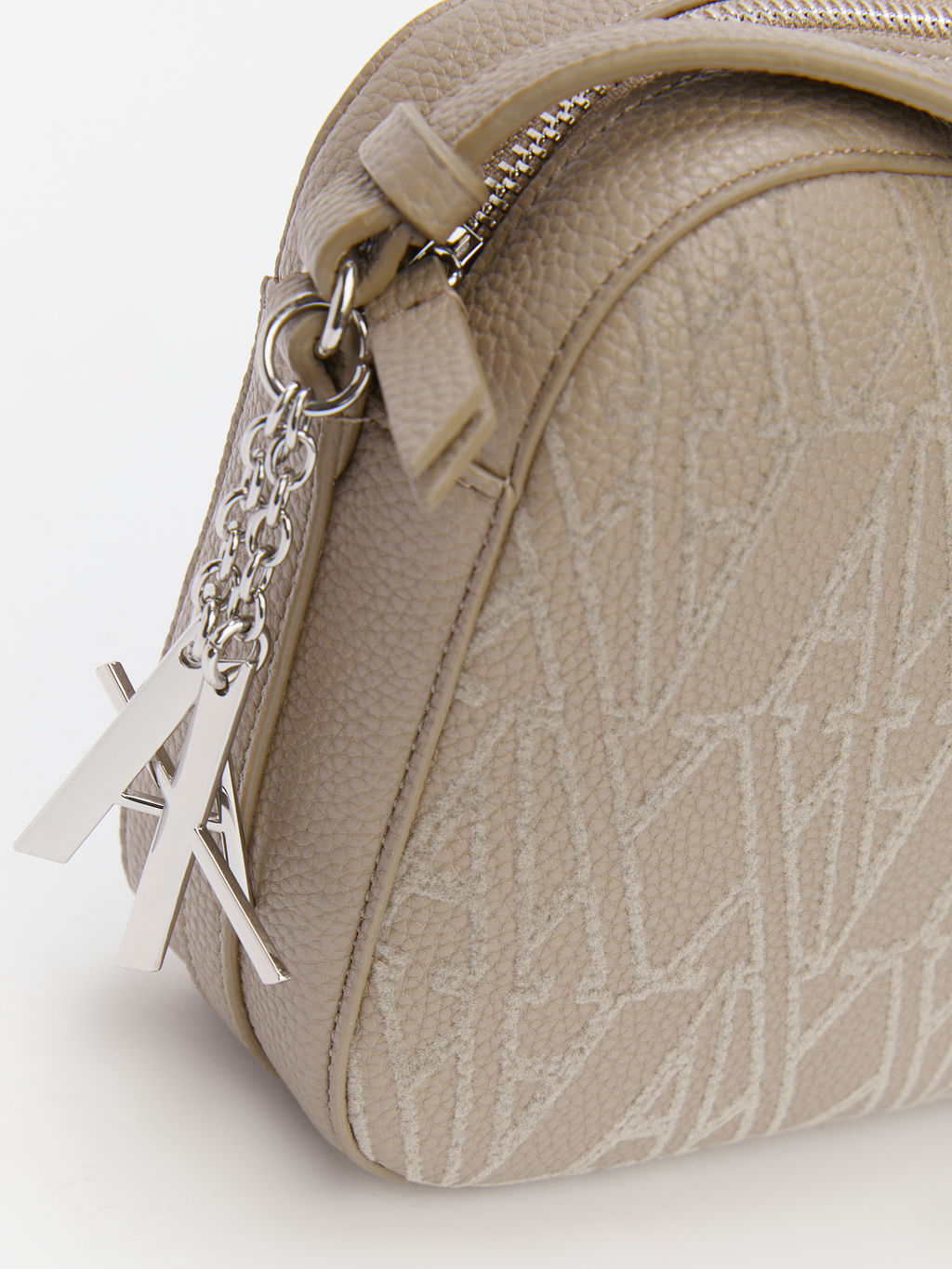 Кросс-боди ARMANI EXCHANGE Артикул 4081379, серо-бежевый - Divas bag фото 3