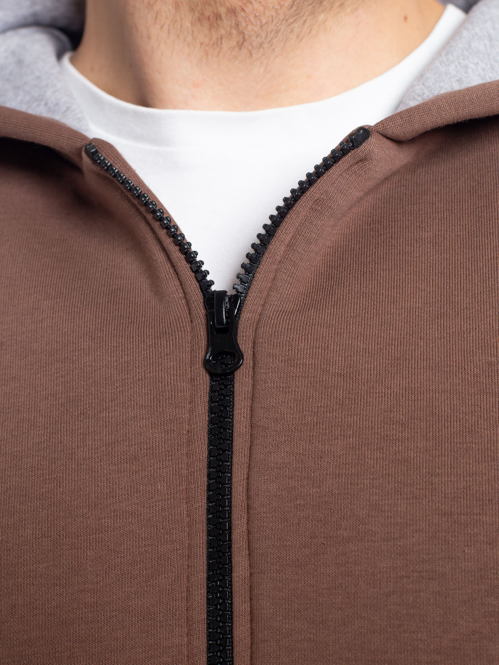 Толстовка мужская футер 3-х нитка начес пенье БАРС ШОКОЛАД - Domtrik фото 4