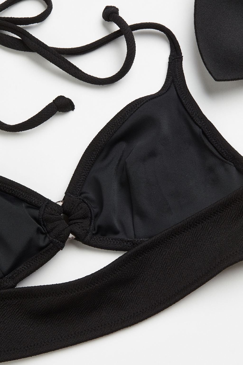 Top de bikini de tri?ngulo con relleno - H&m фото 3