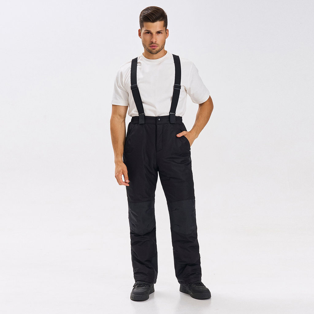 Полукомбинезон мужской зима М-302/1 Чёрный - Rodos фото 19