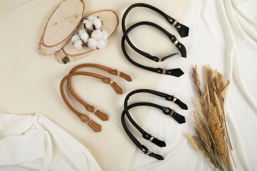 Gamma HA-39 Ручки для сумки 41 см 2 шт. №06 коричневый