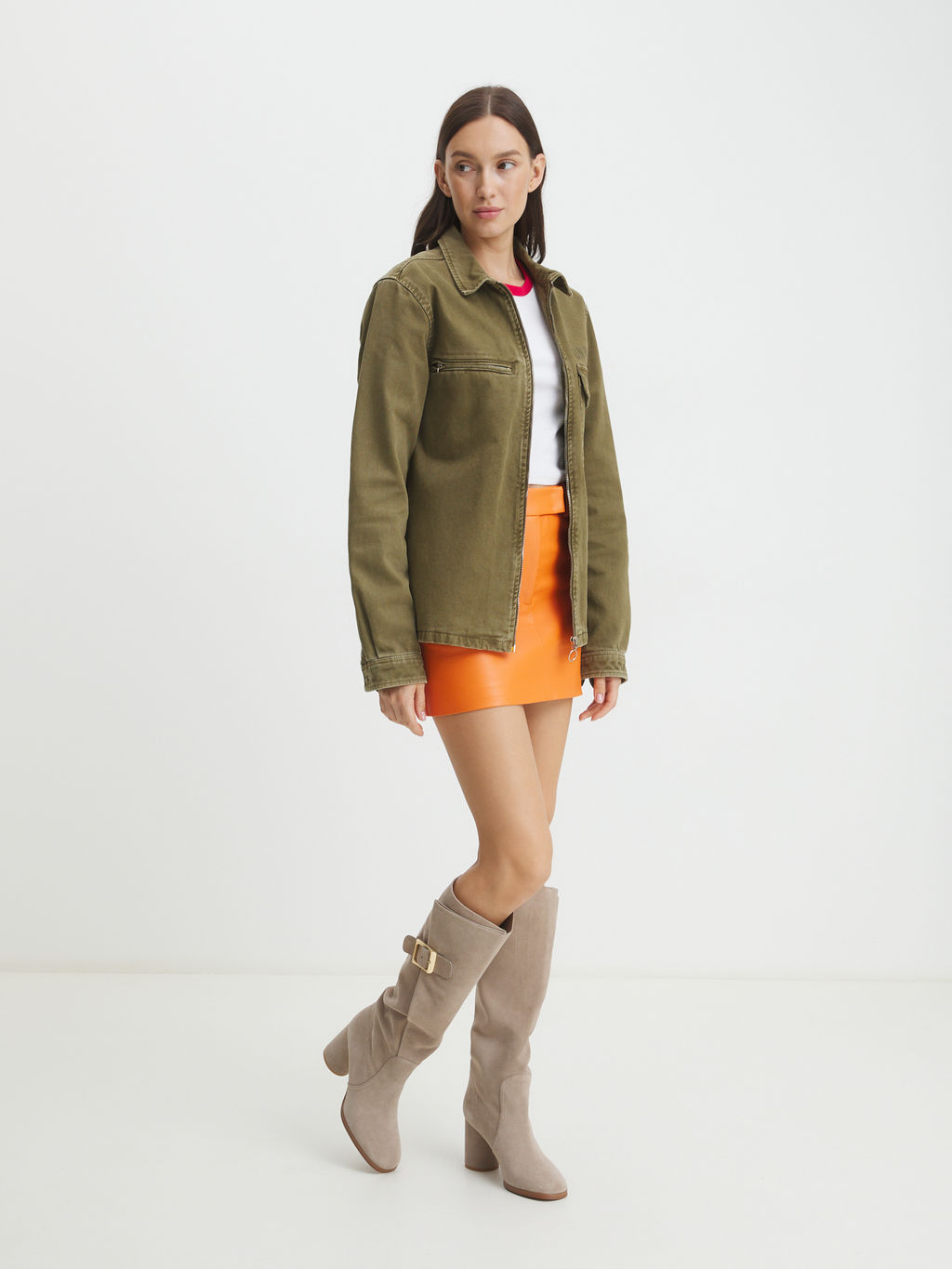 Женские сапоги TENDANCE Артикул 4073915, бежевый