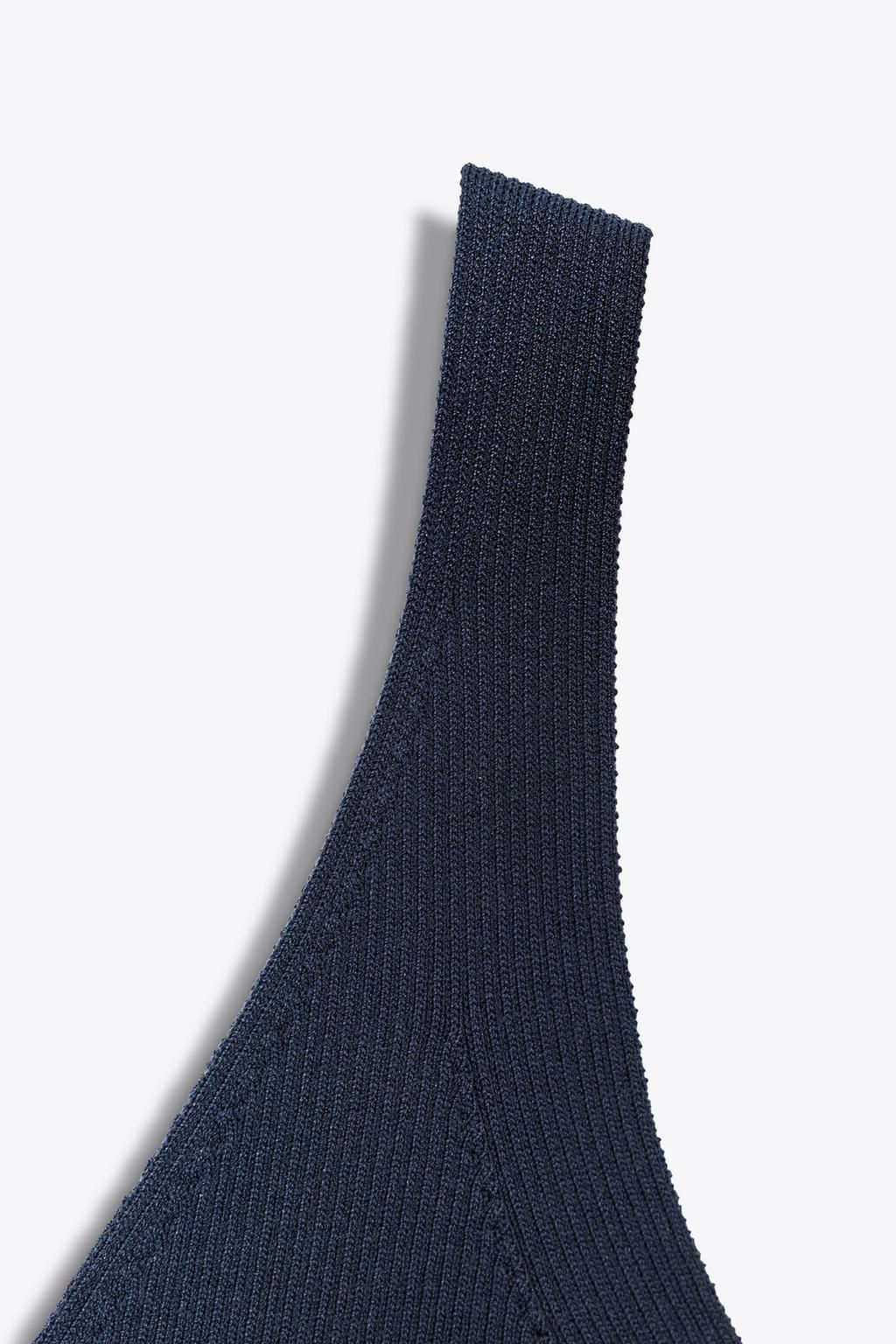 RIB KNIT TOP - Zara фото 7