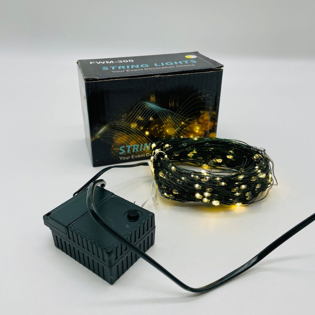 Гирлянда Роса 30 м зеленый провод (арт. FWM-300) - Ип лебедев о.ю фото 3