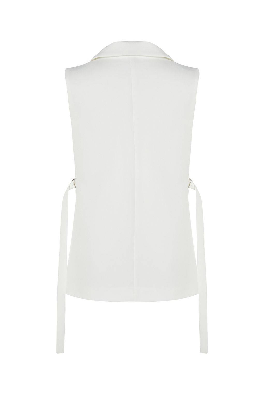 TRENDYOLMILLA Siyah Fitted Aksesuar Detayl? Dokuma Yelek TWOAW23YE00032 фото 16