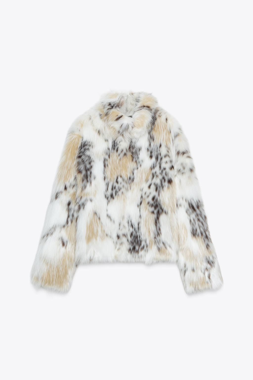 ZW COLLECTION FAUX FUR JACKET - Zara фото 5