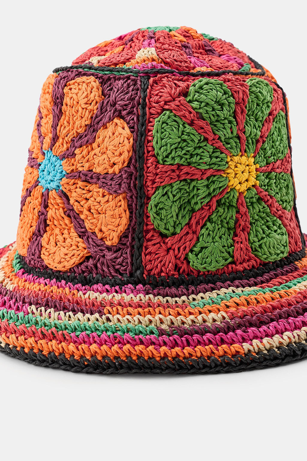 GORRO BUCKET FLORES / Multicolor