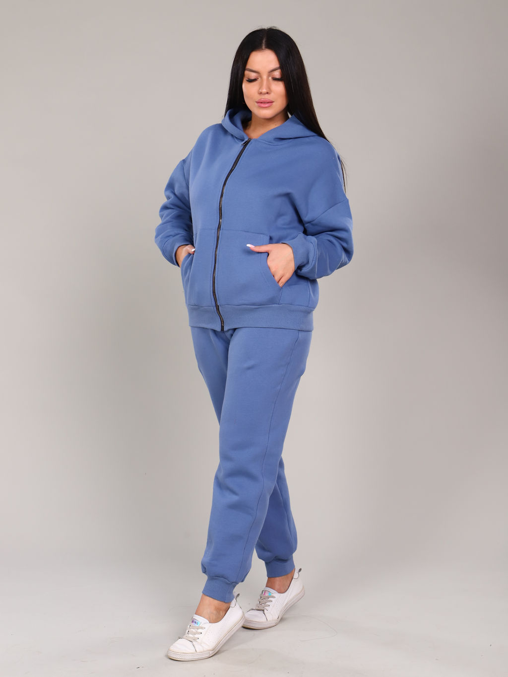 РАСПРОДАЖА Костюм жен. на флисе_Миранда_К12_индиго - Ihomelux фото 4