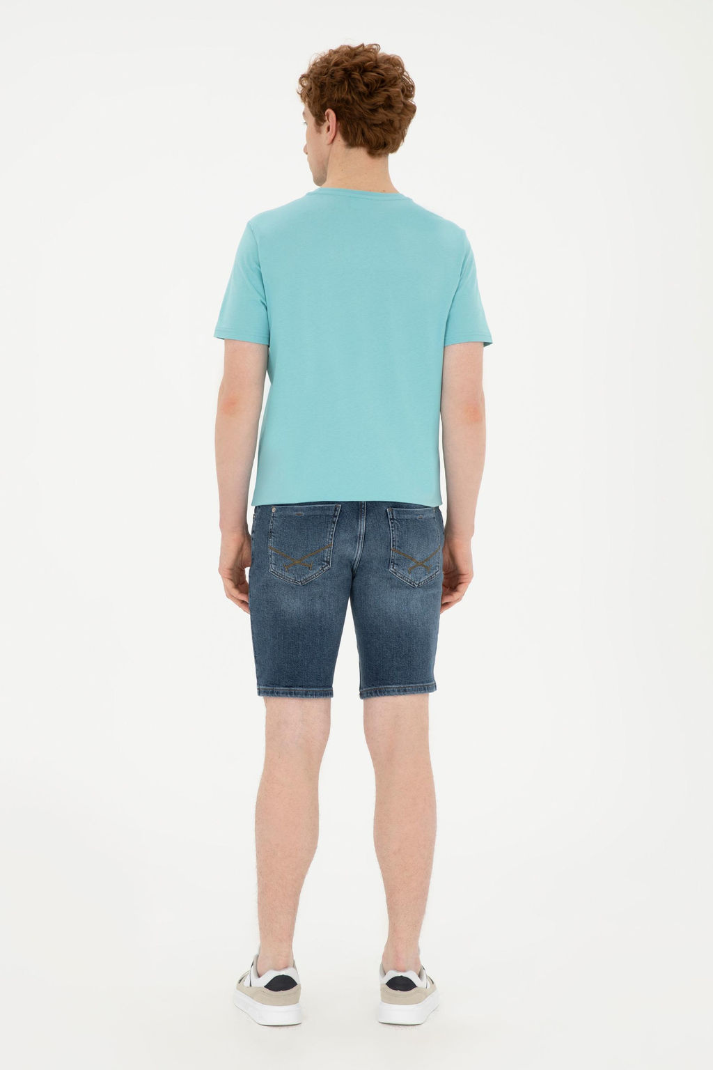 Мужские синие джинсовые шорты Неожиданная скидка в корзине - U.s. polo assn фото 10