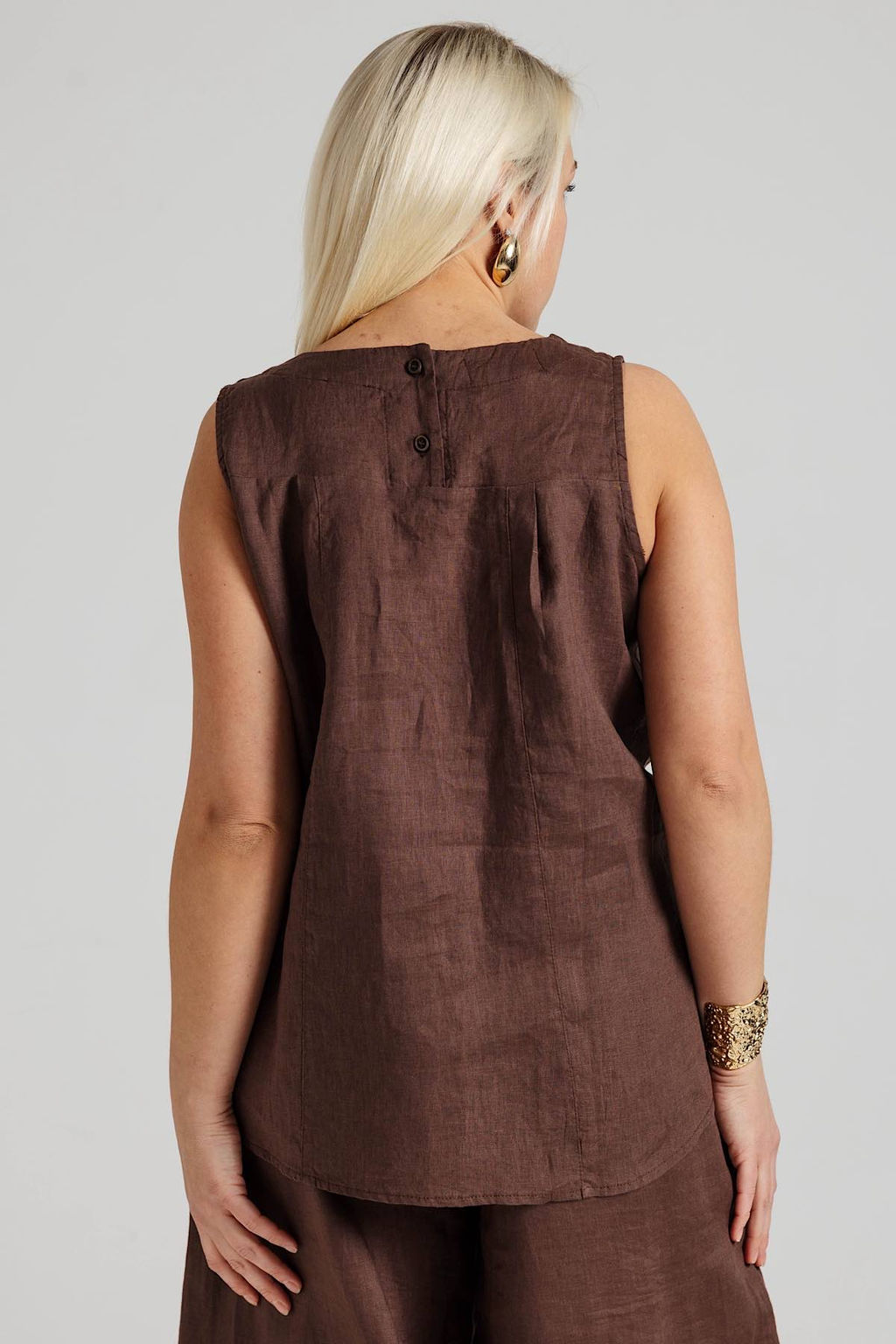 Блузка женская Т3801/01/Коричневый