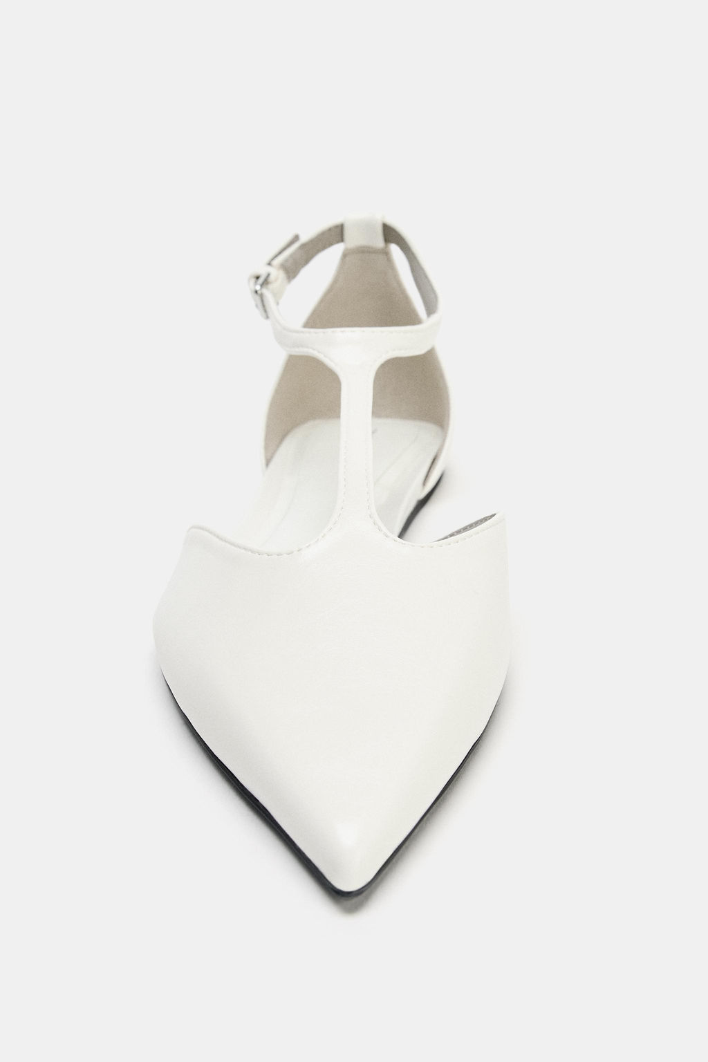 FLAT SHOES WITH ANKLE STRAP - Zara фото 14