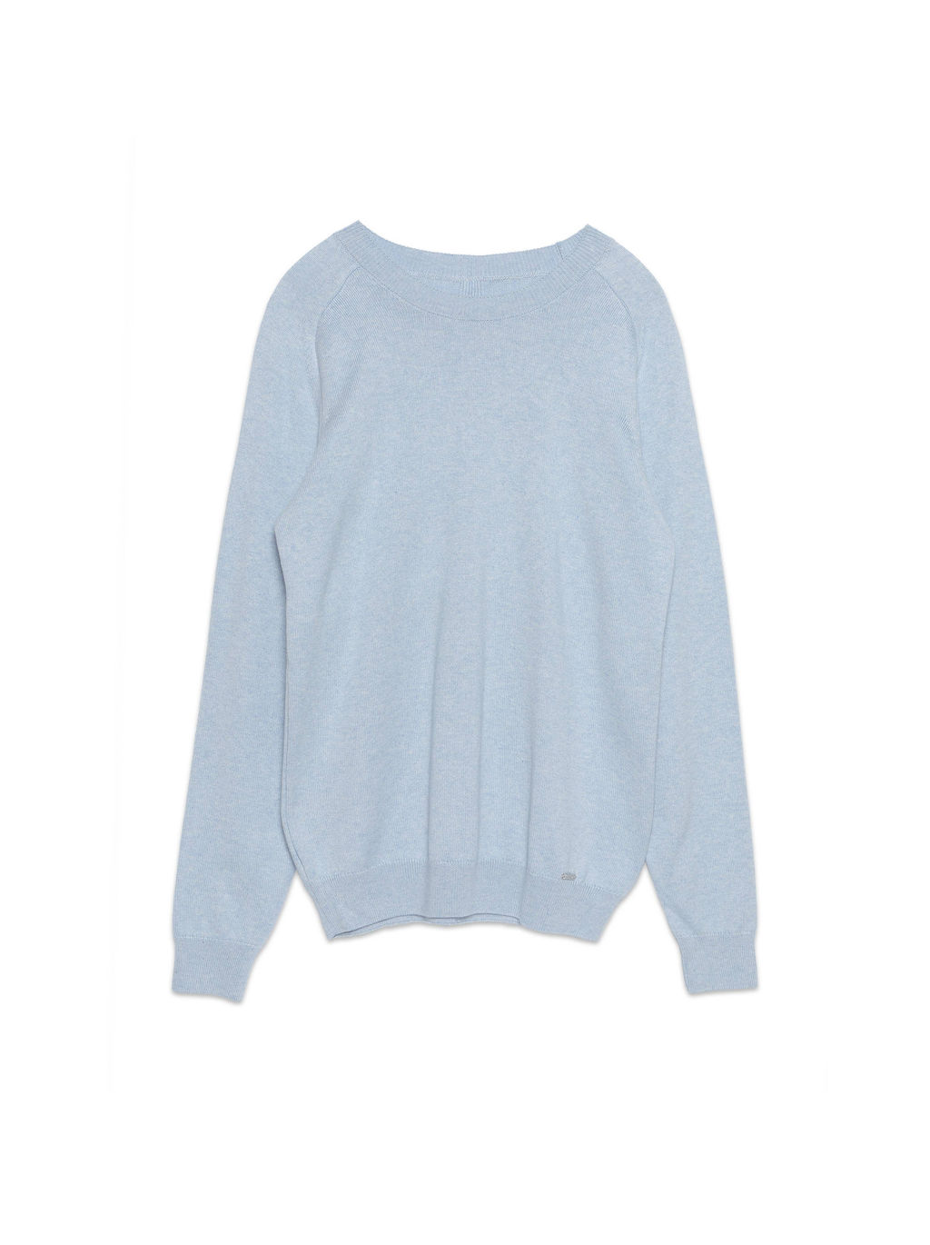 CONTE Джемпер из пряжи с хлопком и модалом LDK 098 light steel blue
