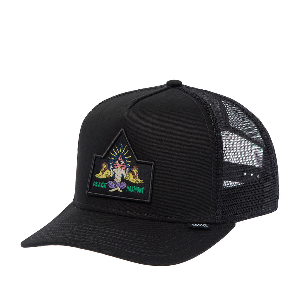 Бейсболка DJINNS арт. HFT Peace Harmony (черный)
